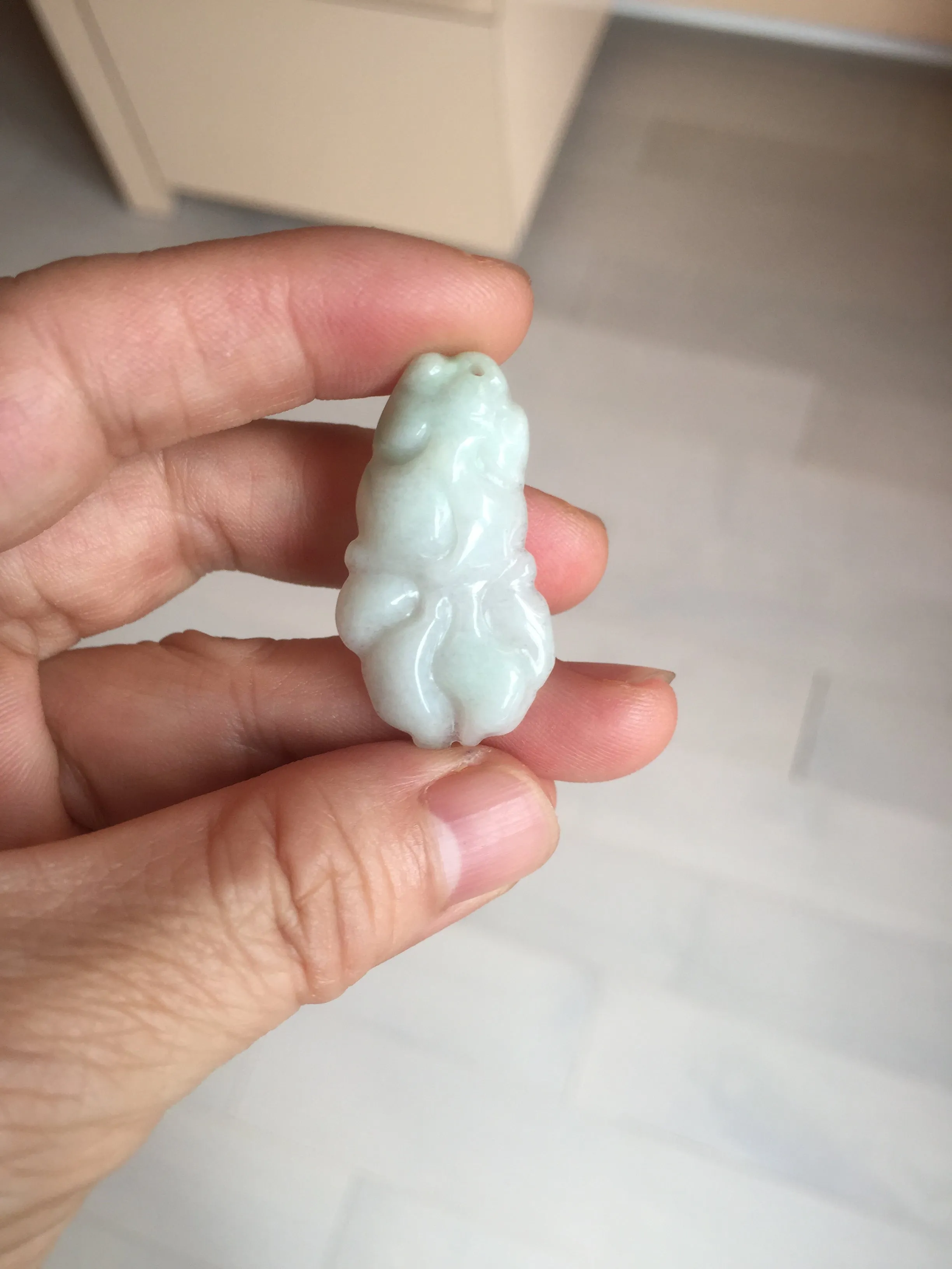 100% Natural clear sunny green gray  jadeite jade golden fish Pendant group BP109