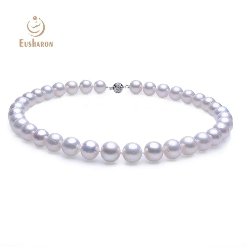 12-14mm AAA- White Edison Pearl Necklace