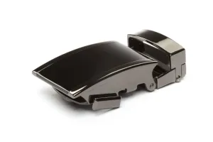 1.25" Onyx Buckle in Smoked Gunmetal