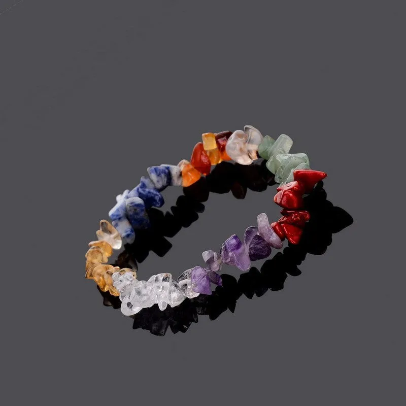 7 Chakras Stone Bracelet