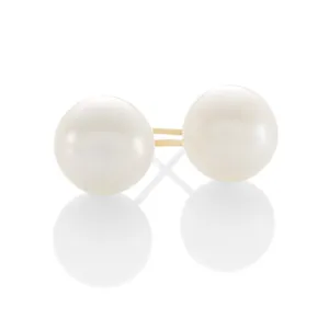 9CT 7MM CULTURED FRESHWATER PEARL EARRINGS