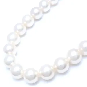 Akoya Pearl Necklace Silver 8.5-9mm