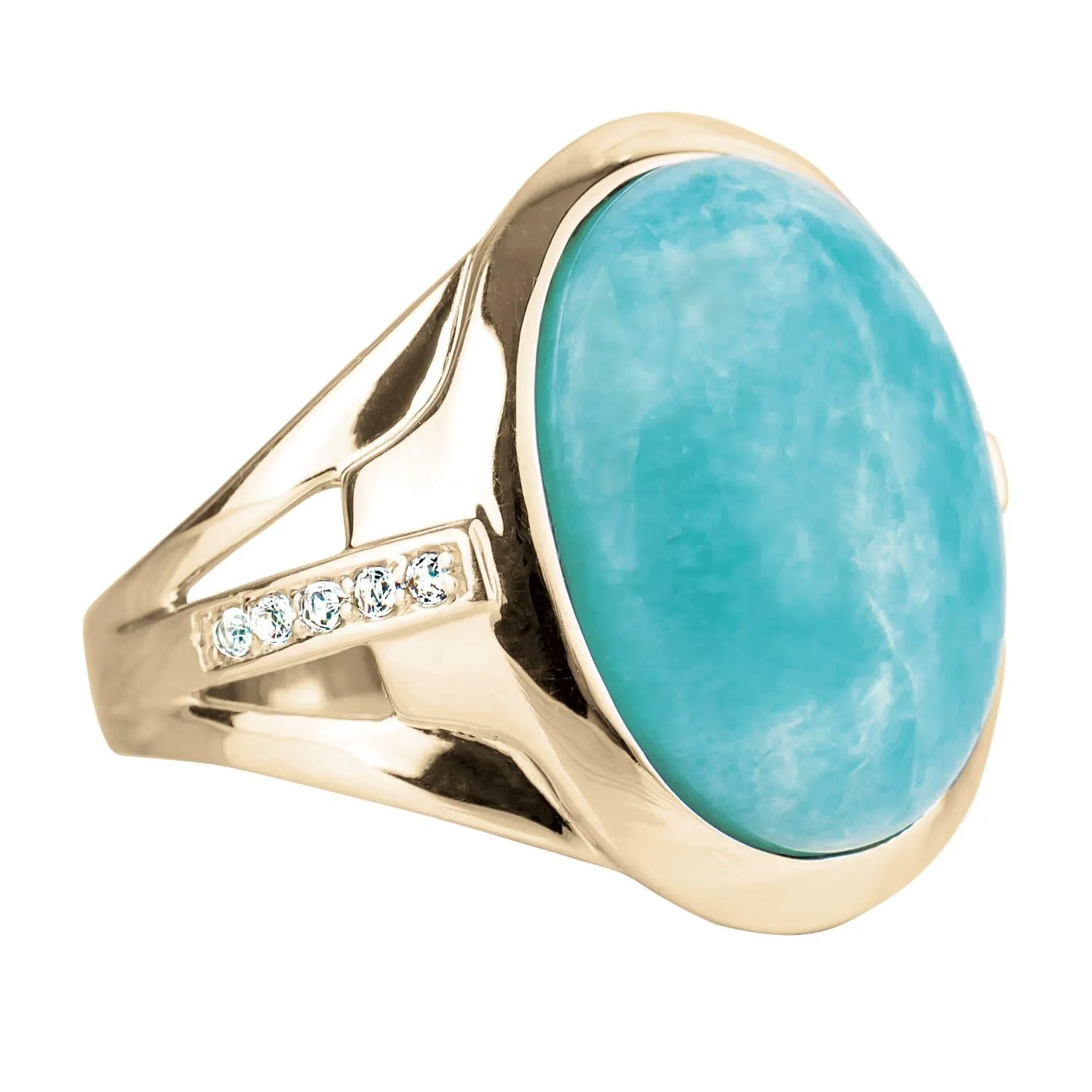 Amazonite Ring