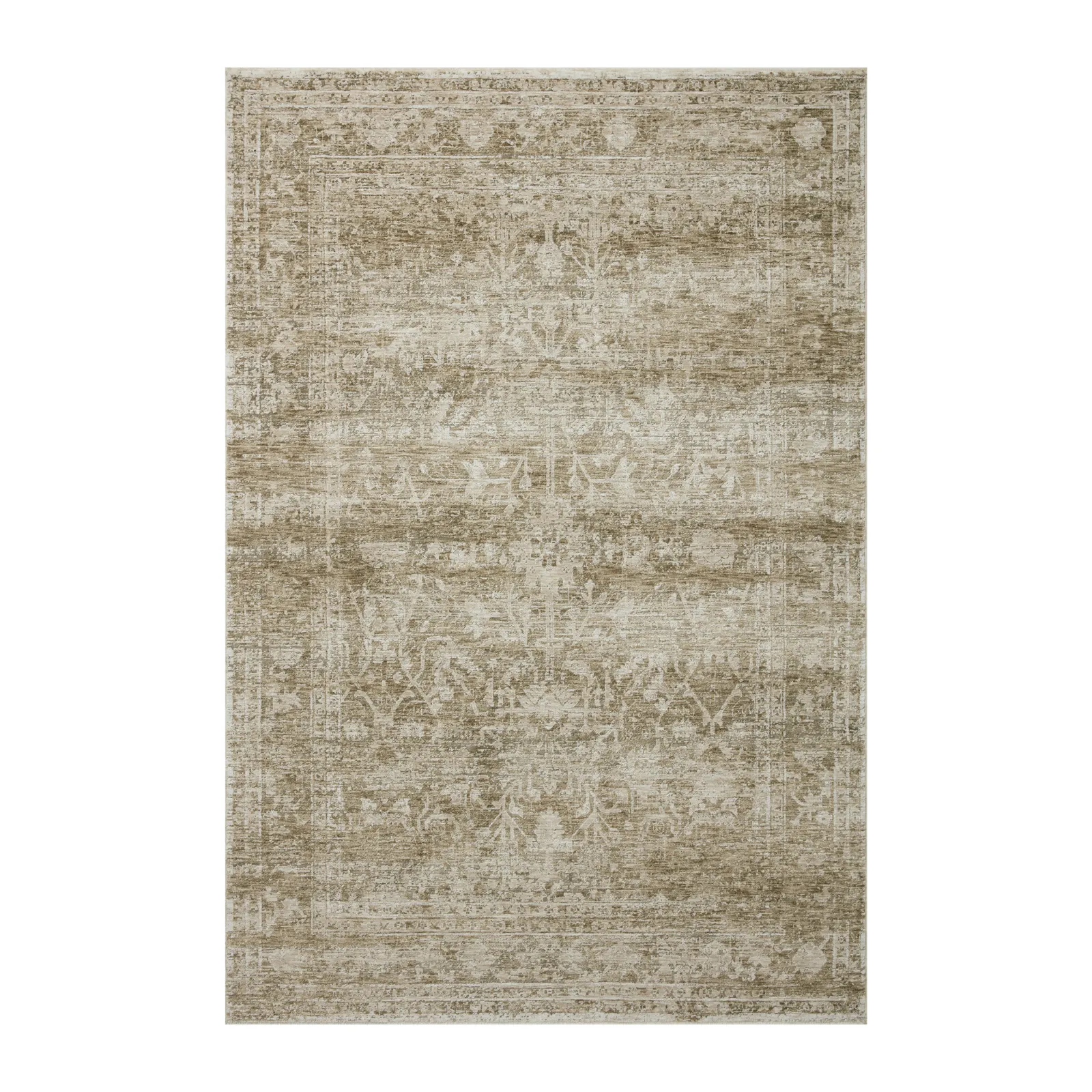 Amber Lewis x Loloi Honora Beige / Spice Rug