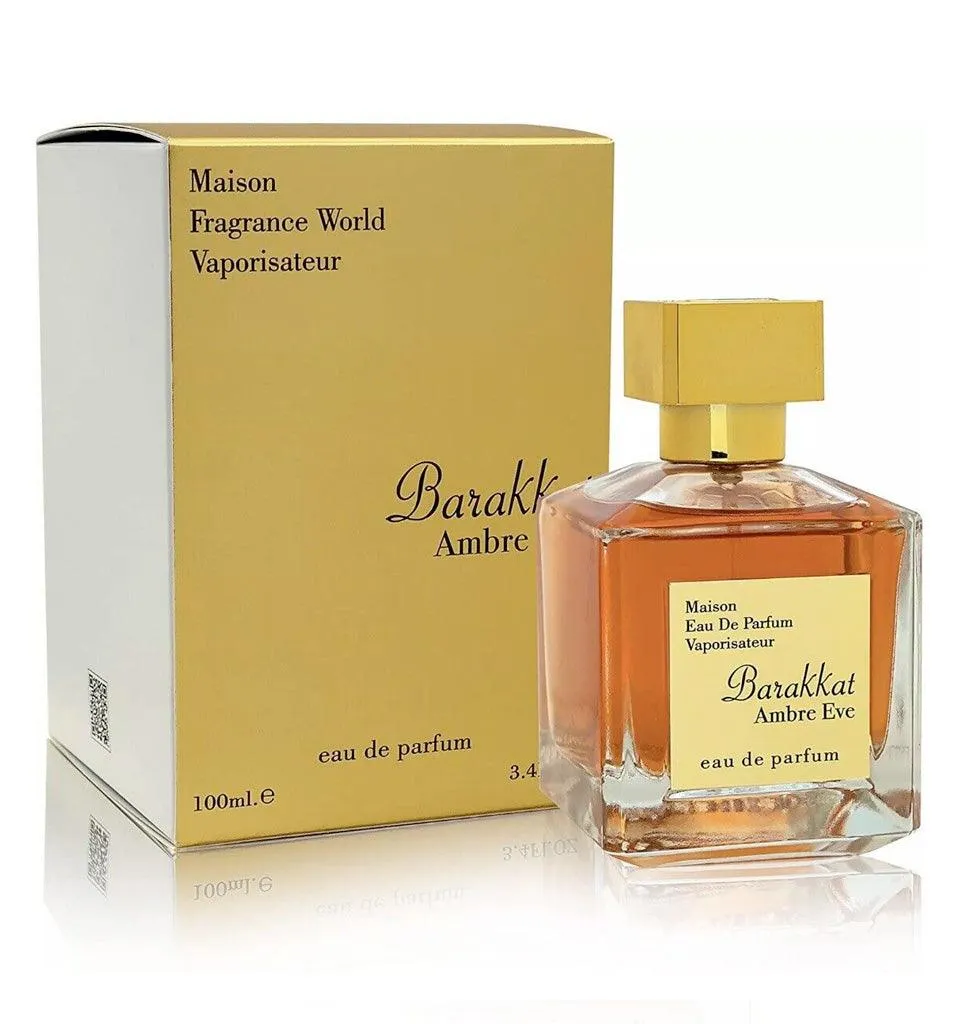 Barakkat 100ml Perfume Spray (Amber Eve)