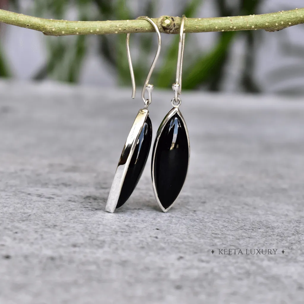 Black Majesty - Onyx Earrings