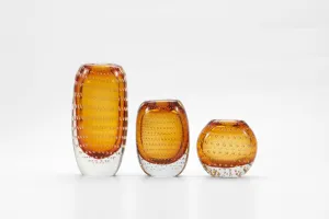 Bolla Vase - Amber