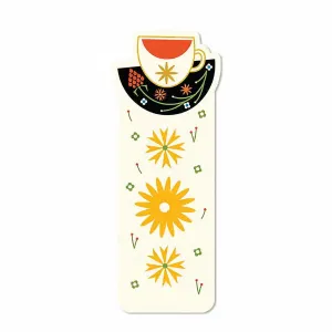 Bookmark - Folk Coffee/Tea Cup by Amber Leaders Designs