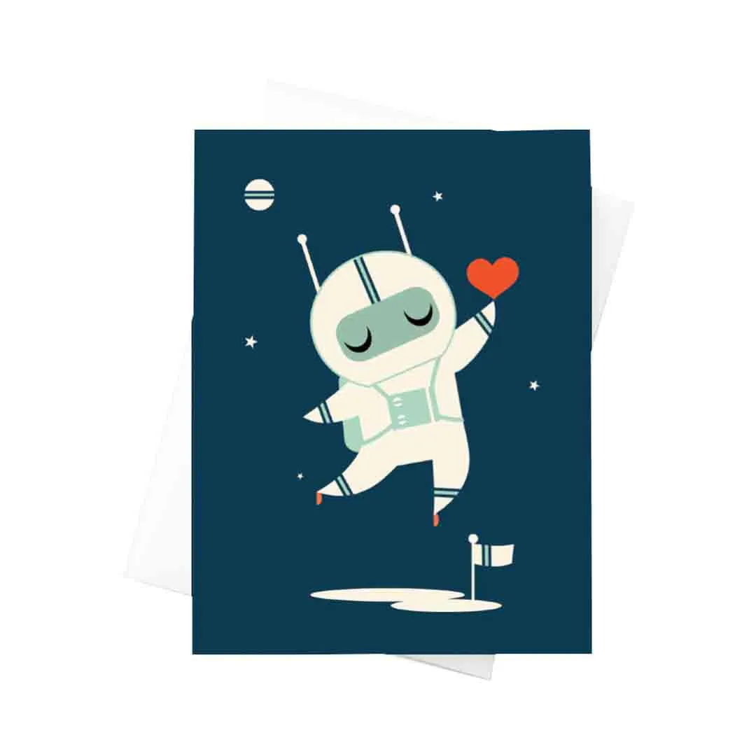 Card - Love and Friends - Astronaut by Amber Leaders Designs