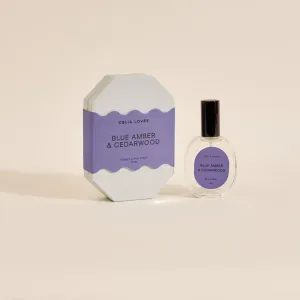 Celia Loves Blue Amber & Cedarwood Room Spray