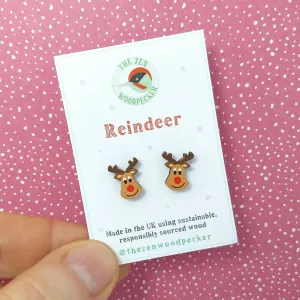 Christmas Reindeer Earrings