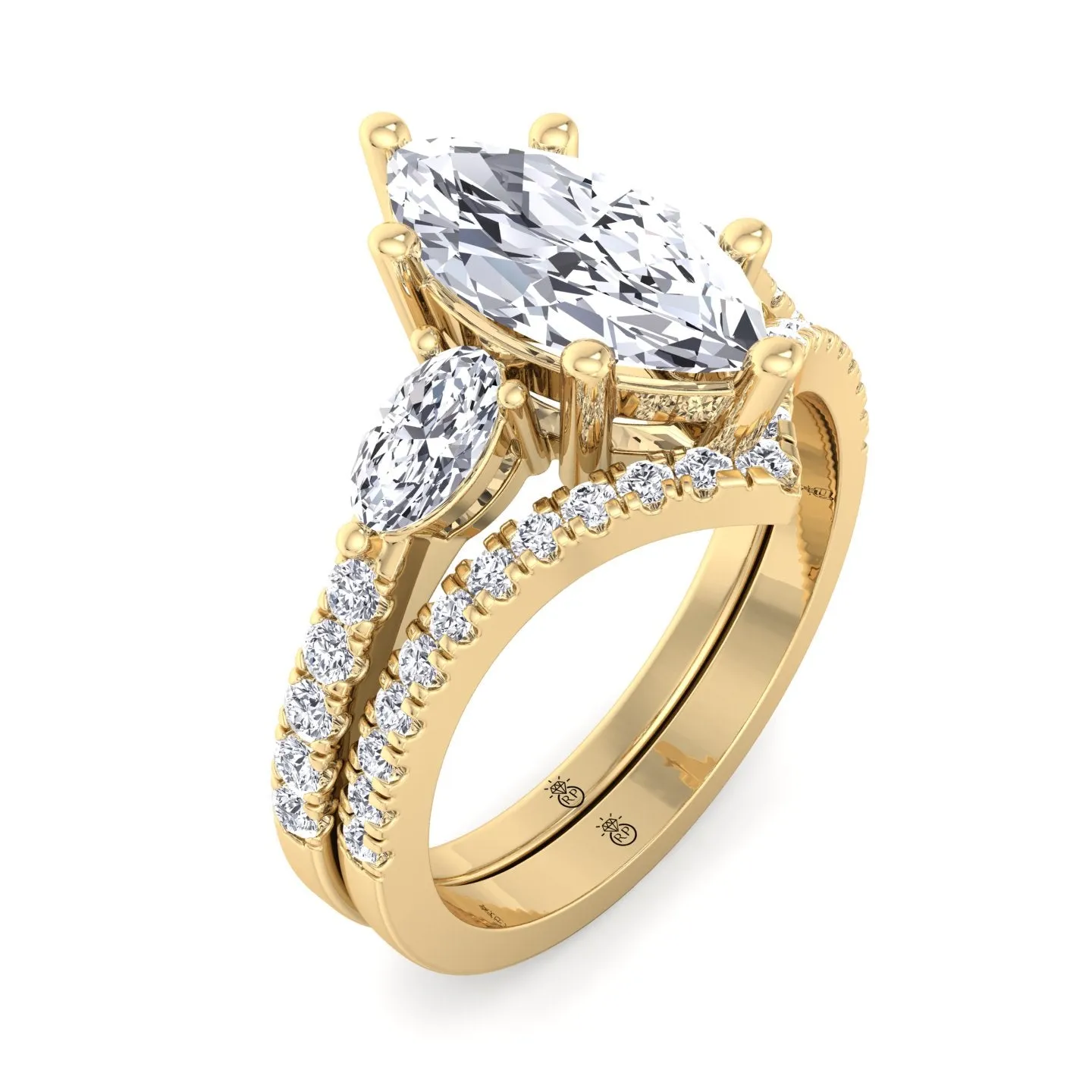 Cody - Matching Pave Wedding Band (0.17 CT)