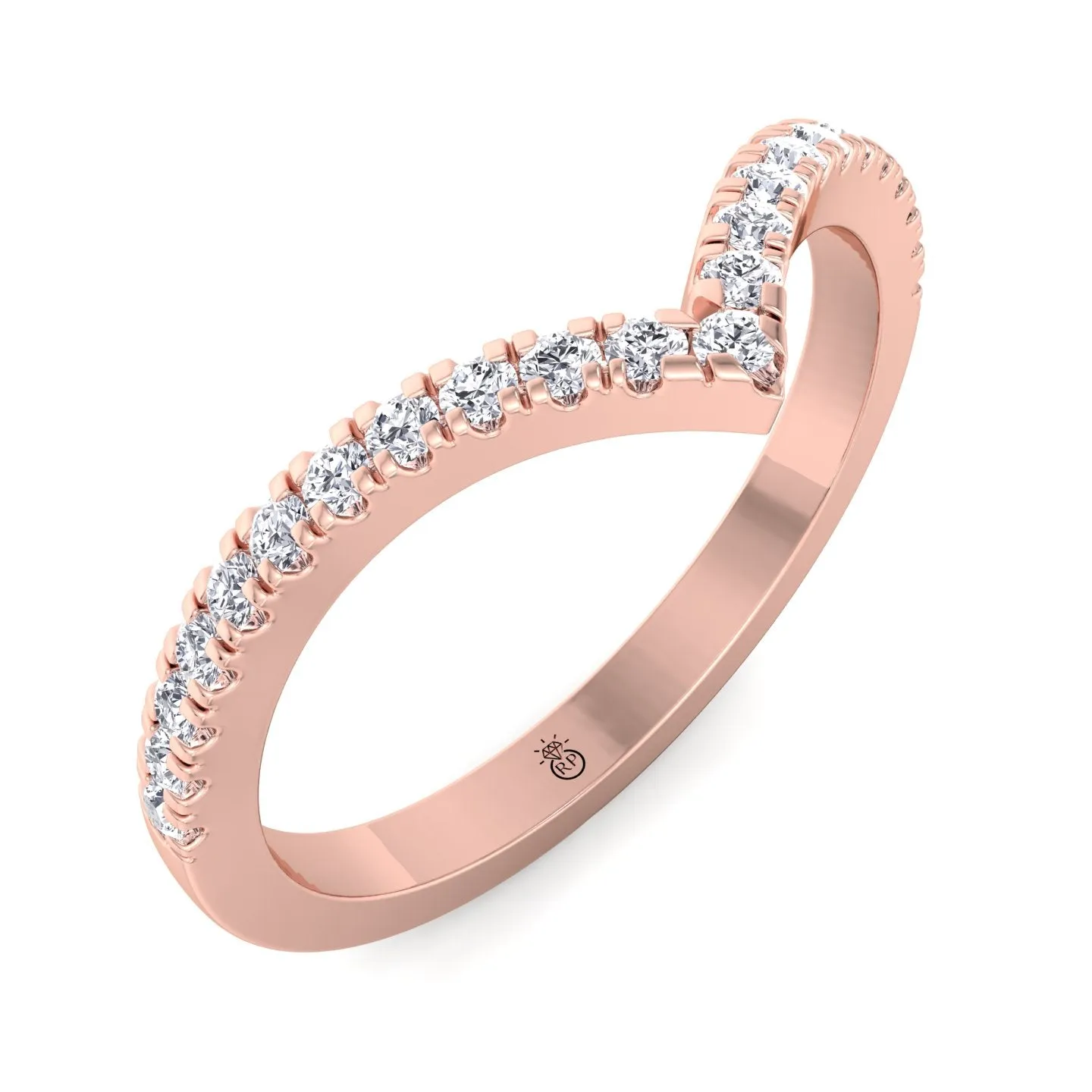 Cody - Matching Pave Wedding Band (0.17 CT)