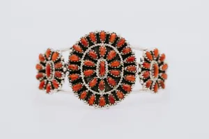 Coral Cluster Cuff