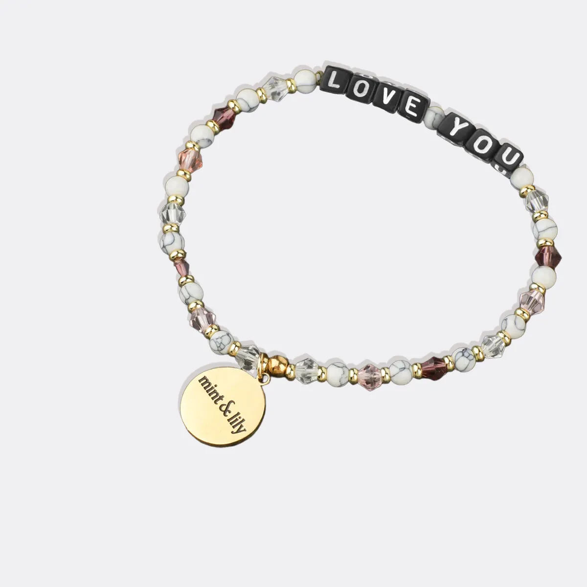 Custom Amethyst Dreams Friendship Bead Bracelet