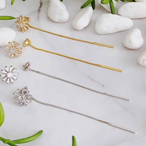 Ellison and Young Edelweiss Backdrop Earrings