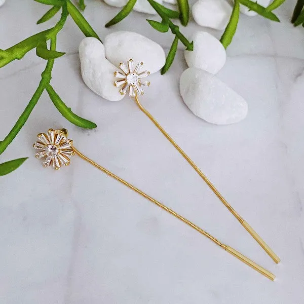 Ellison and Young Edelweiss Backdrop Earrings