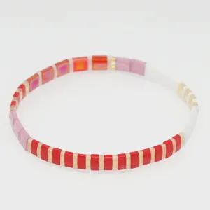 Ibiza Bracelet - Coral & Sorbet Mix