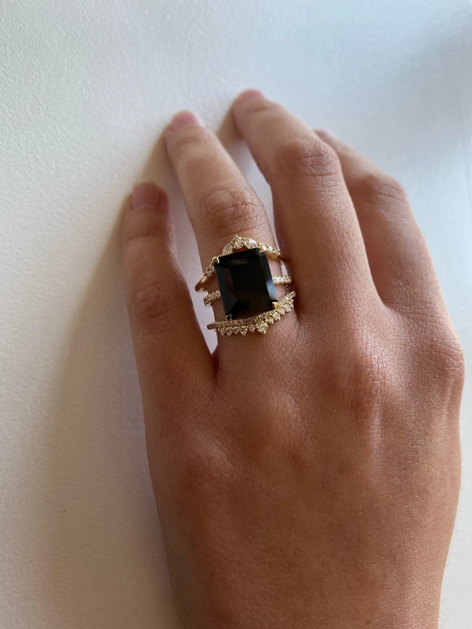 Large Onyx Ring