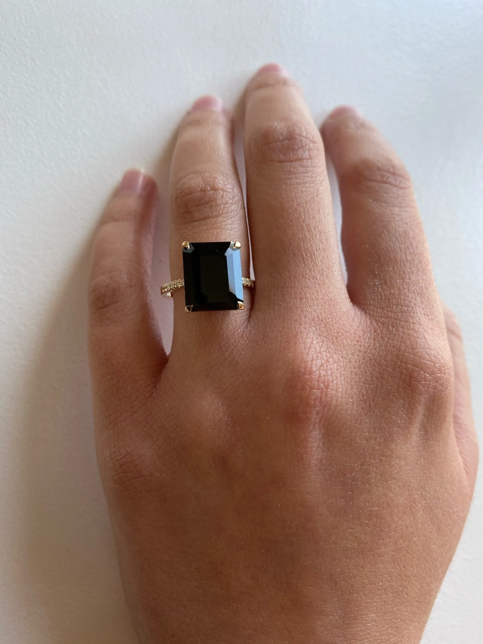 Large Onyx Ring