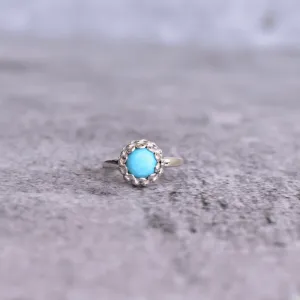 Lotus - Turquoise Ring