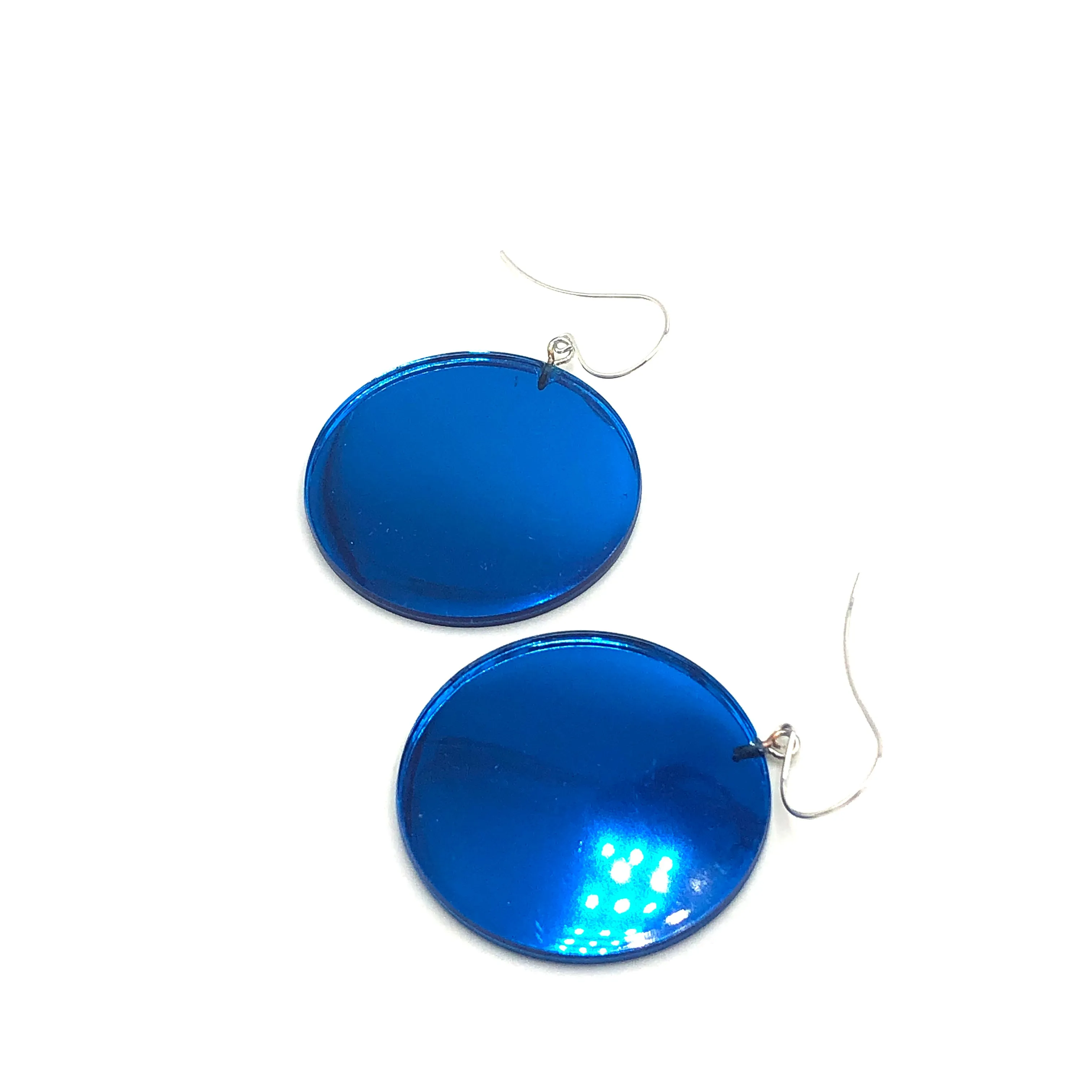 Mirror Disc Drop Earrings *DOORBUSTER!*