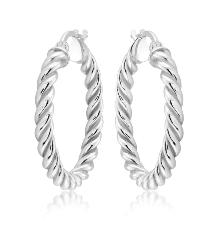 Miss Mimi Small Twist Hoops