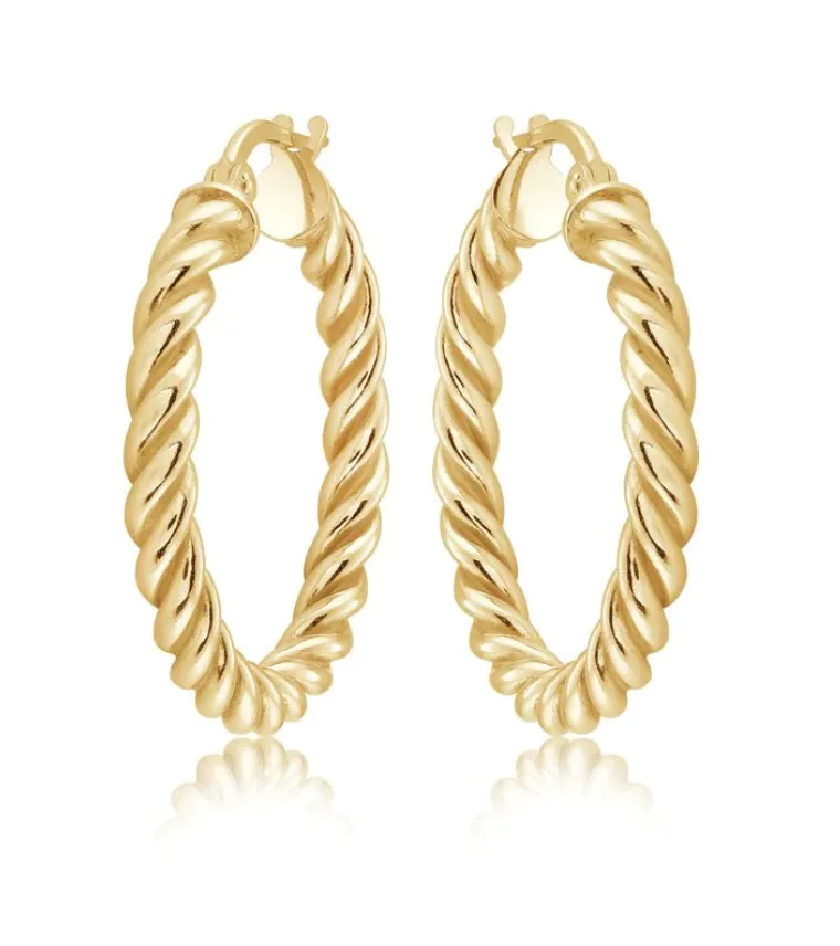 Miss Mimi Small Twist Hoops