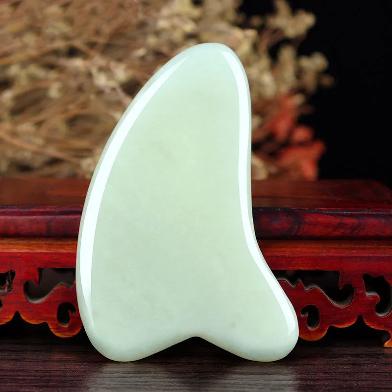 Natural Jade Gua Sha Nephrite Gua Sha JRN069