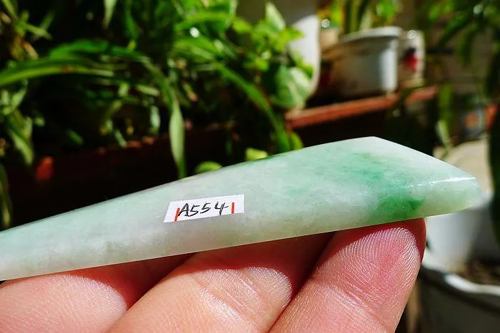 Natural Jade Rough Jadeite Raw (22g,8.8X2.4X0.5cm)