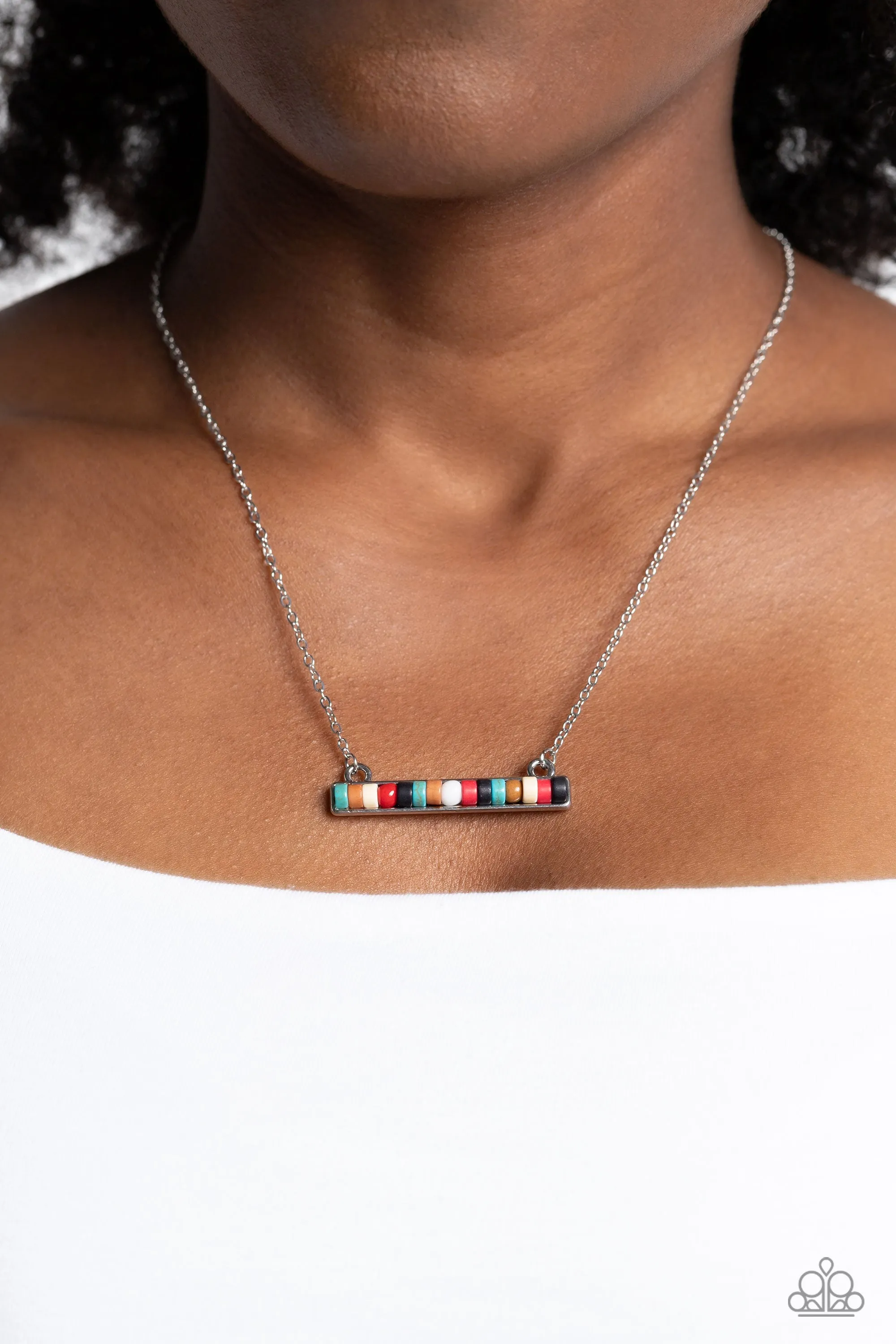 Necklaces Barred Bohemian - Multi