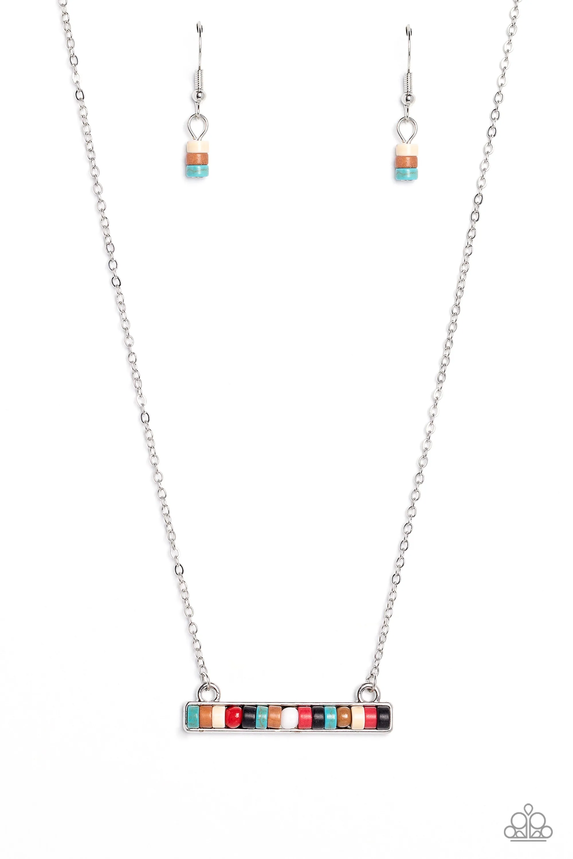 Necklaces Barred Bohemian - Multi