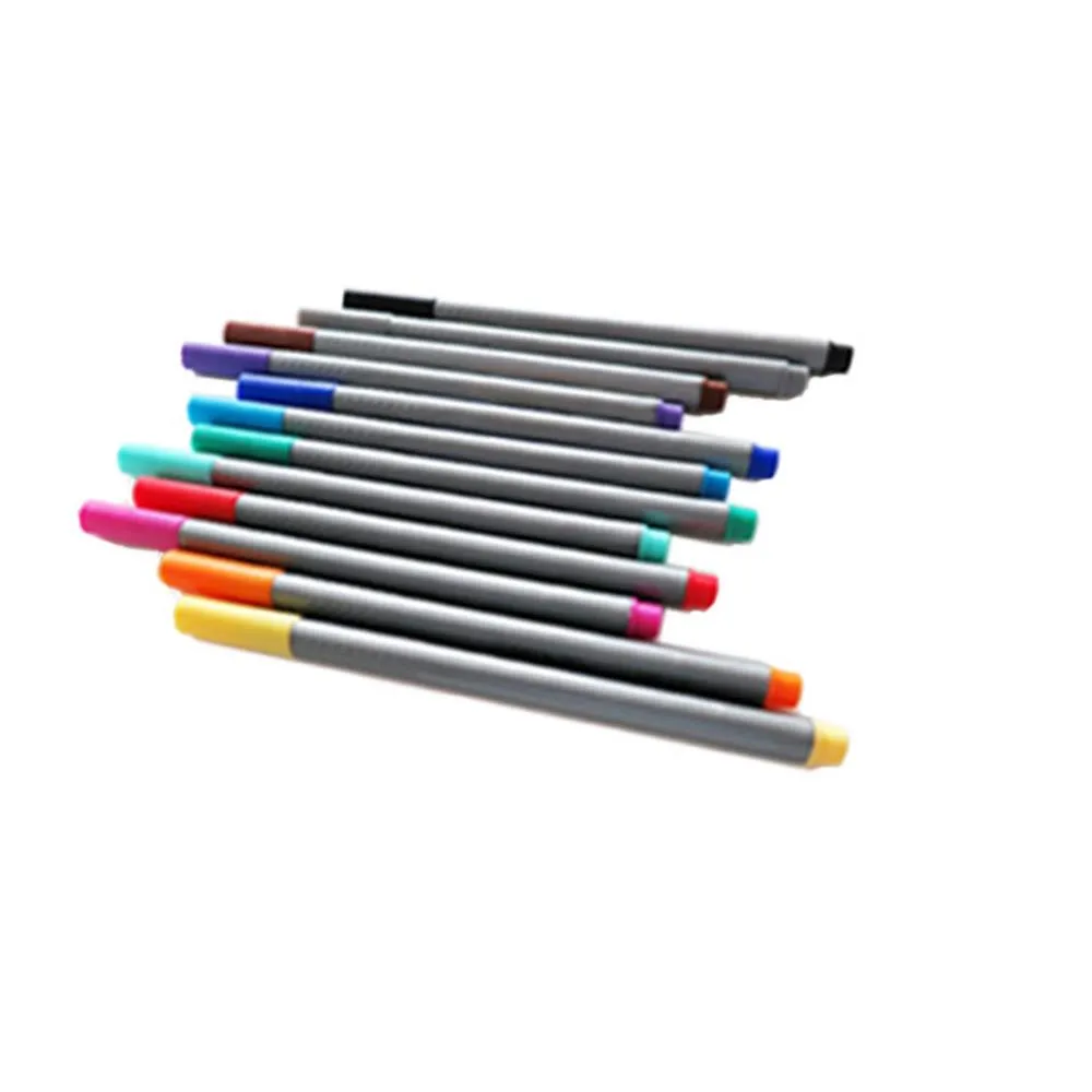 Onyx & Green Fineliner Set 12pk Assorted