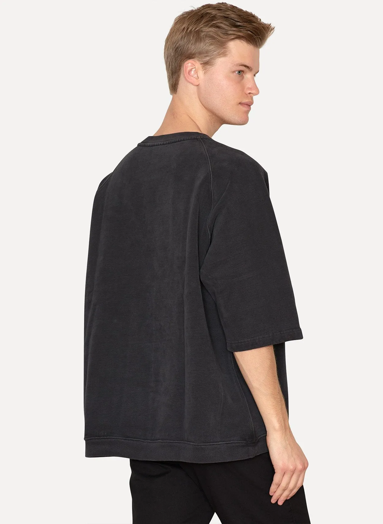 Onyx Tame Crop Sleeve Raglan