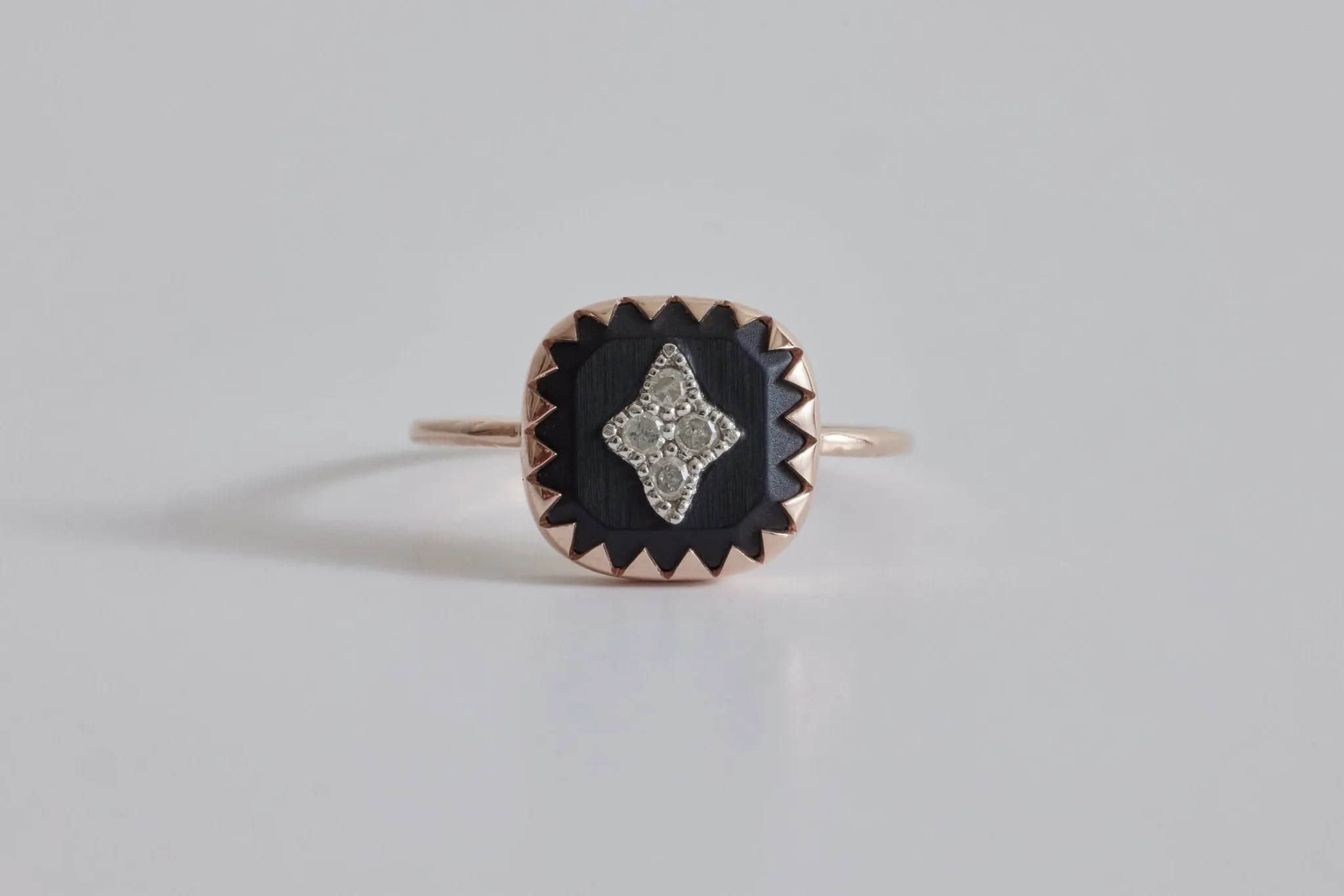 Pascale Monvoisin, Pierrot Ring, Noir (Size 52)