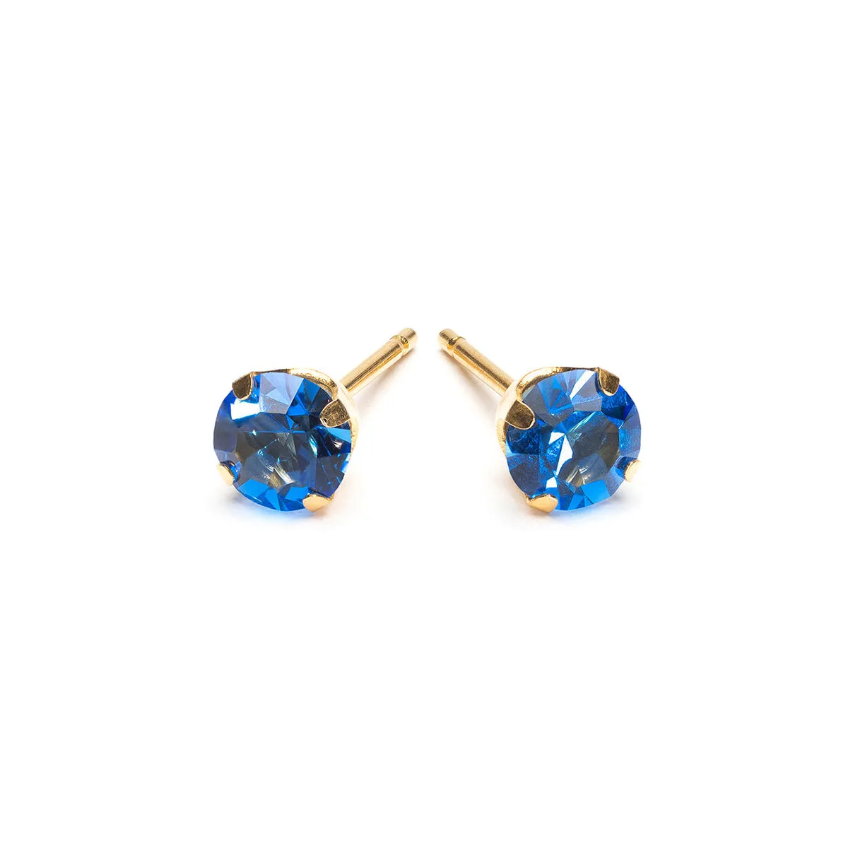 September Birthstone 5mm Earrings