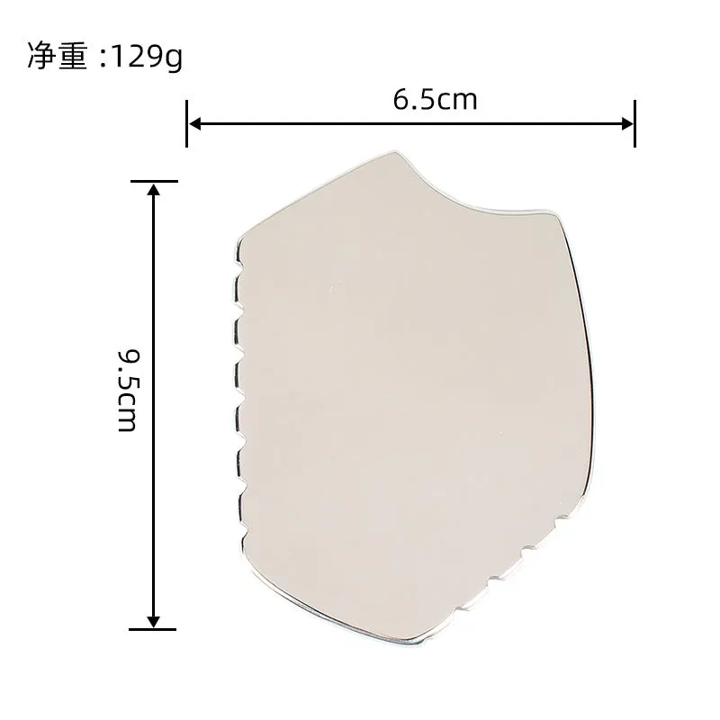 Stainless Steel Scrapping Plate Facial Beauty Scraper 304 Stainless Steel Fascia Knife Electric Eye Massager