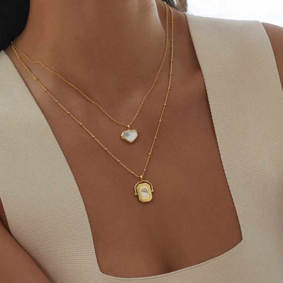 To The Sea Gold Necklace