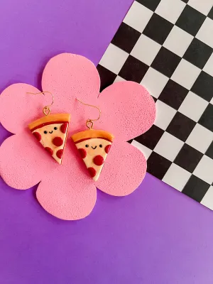 Tony | Pizza Polymer Clay Earrings