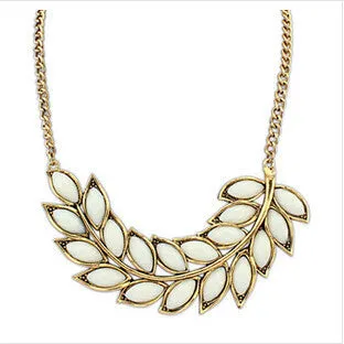 VintageLeaf Choker Necklace For Women