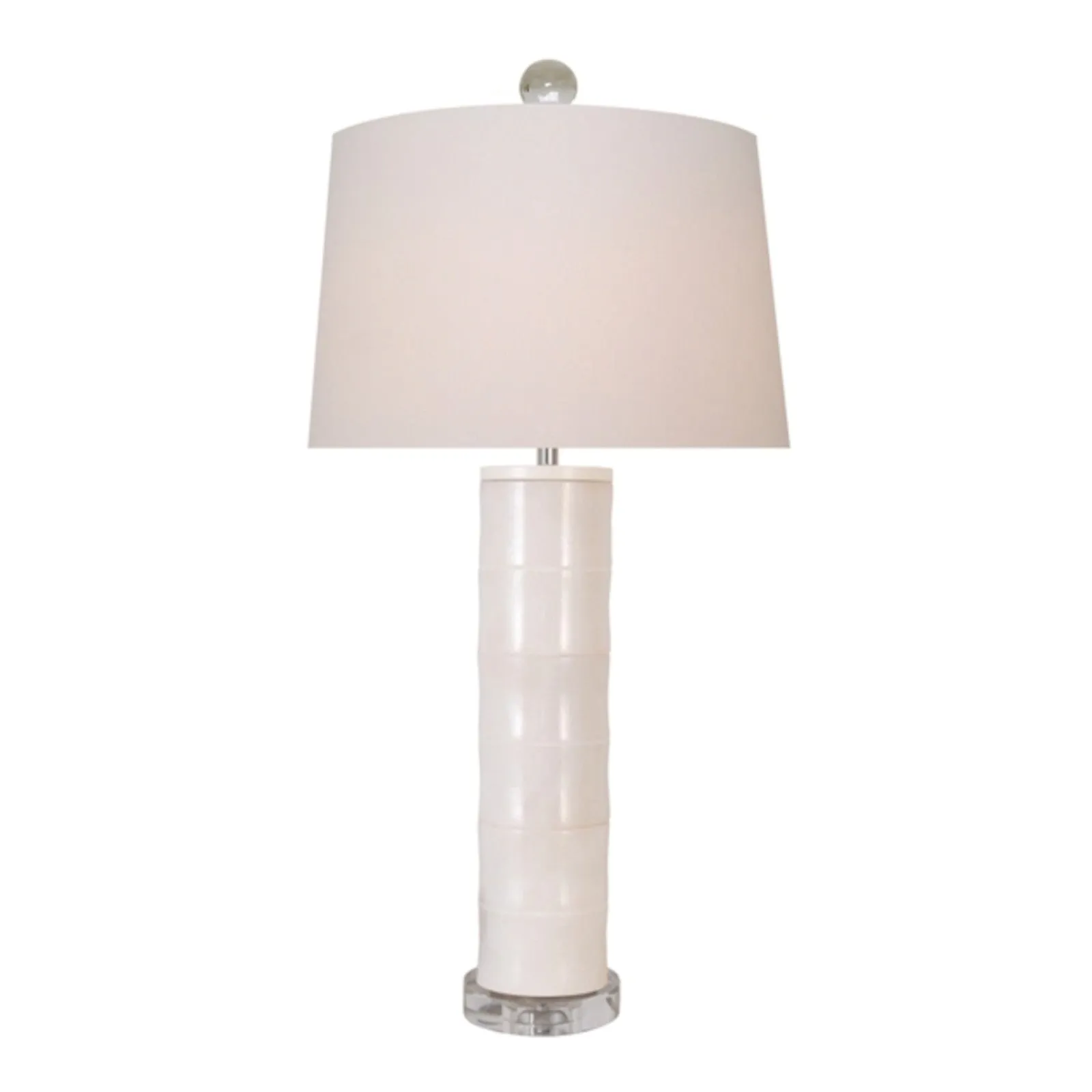 White Jade Bamboo Lamp